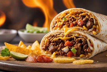 Burrito Bonfire: Savor the Testy Delight of Light, Bright, and Gourmet Excellence