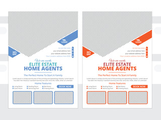 New Real Estate Flyer Design Template