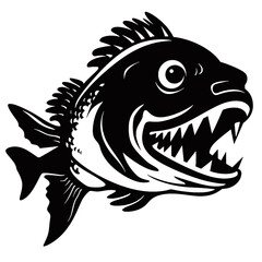 Piranha Silhouette 