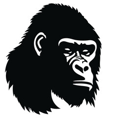 gorilla silhouette