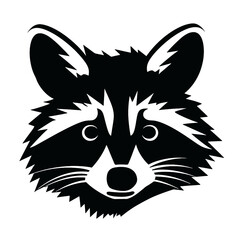 Raccoon silhouette