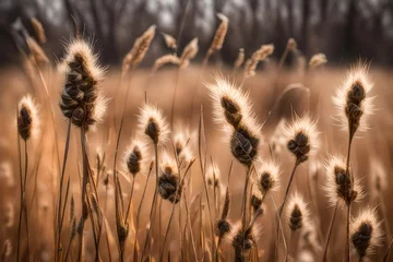  Dried buds and prairie grass © MISHAL