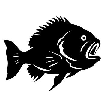 recommend clip art: piranha  Silhouette