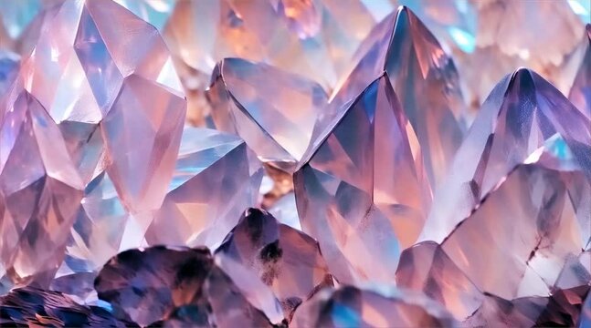 shiny beautiful opal crystal background