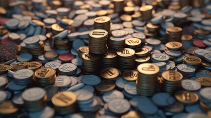 Concept of taxes paid by individuals and corporations.Generative AI