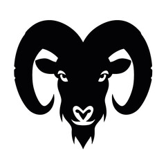 Ram  silhouette  
