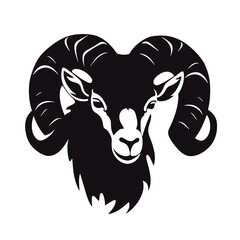 Ram  silhouette