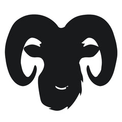 Ram  silhouette