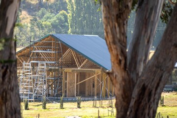 building a house in the country in australia