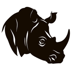 rhino silhouette