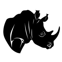rhino silhouette  