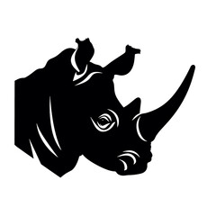 rhino silhouette  