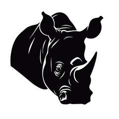 rhino silhouette  