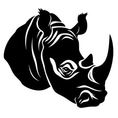 rhino silhouette  