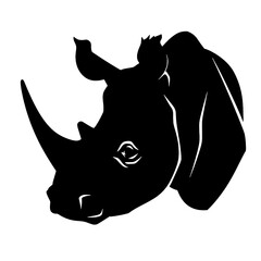 rhino silhouette  