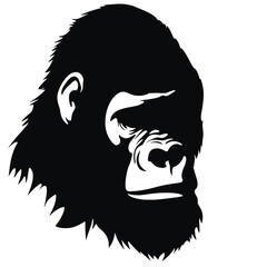 gorilla silhouette