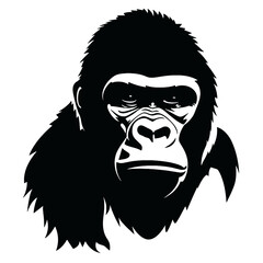 gorilla silhouette