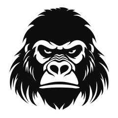 gorilla head tattoo