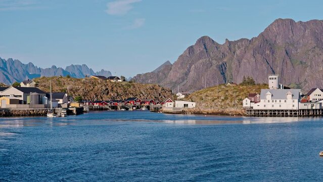 Ferry Adventure Near Skrova Village In Lofoten