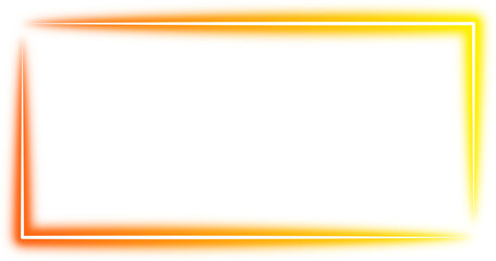 Obraz premium Glowing Rectangle Gradient Neon