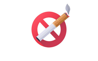 World No Tobacco Day Tobacco Addiction Counseling Icon On Transparent Background.
