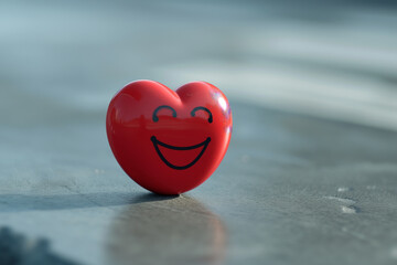Fototapeta premium smiling heart