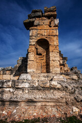 Hierapolis Ancient City located in Pamukkale district of Denizli district