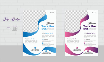 corporate Business Flyer Template Design