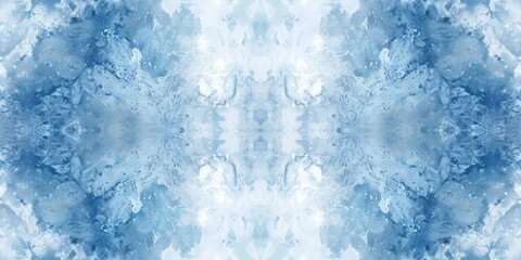 Fototapeta premium Abstract, Gradient Blue Watercolor Background With Grunge Texture Perfect For Banners. Сoncept Abstract Art, Blue Watercolor, Grunge Texture, Banners
