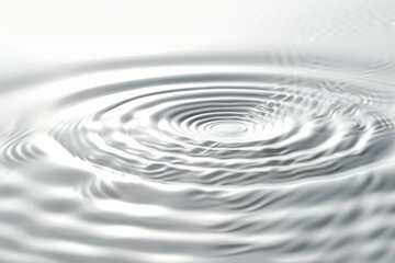 Soft White Background With Crisp, Tranquil Water Ripples And Blurred Textured Elements. Сoncept Winter Wonderland, Magical Snowfall, Cozy Fireplace, Frosty Landscapes, Winter Fashion