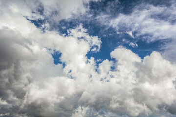 blue sky background with clouds
