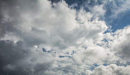 blue sky background with clouds