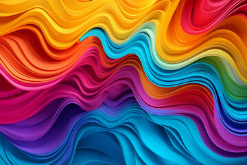 Vibrant Rainbow Colors, Colorful Background, Abstract Background.