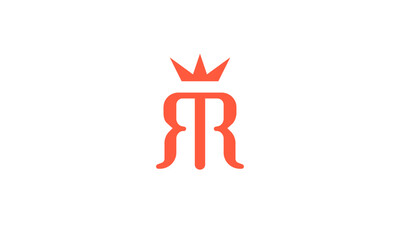 R King Logo Design