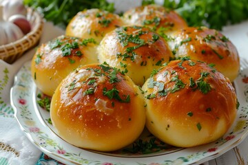 easter cake with eggs