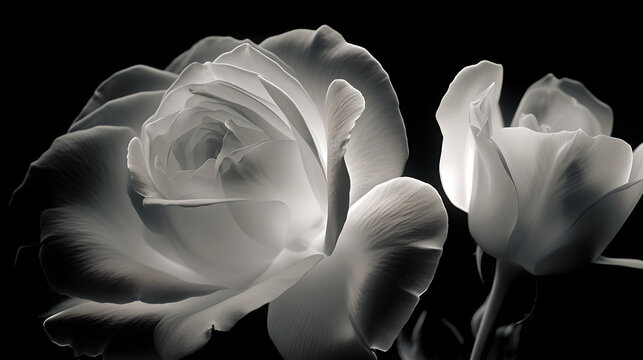 Roses luminogram