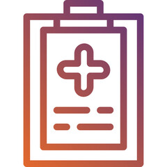 Fototapeta premium Clipboard icon