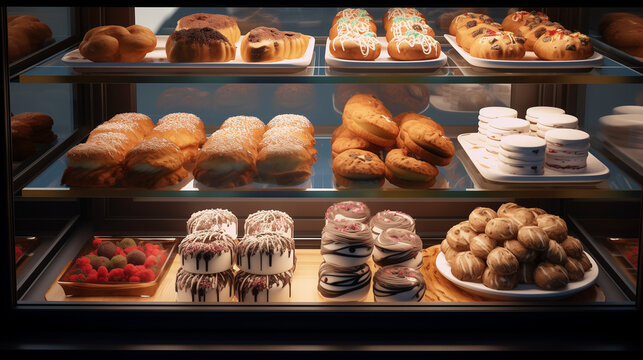 Bakery display case