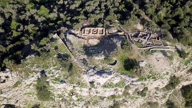 Exploring Ancient Amos: Breathtaking Drone Video of Turkey's Historical Gem