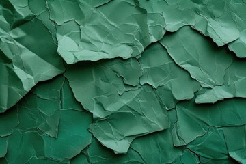 Green paper sheet texture cardboard background - obrazy, fototapety, plakaty