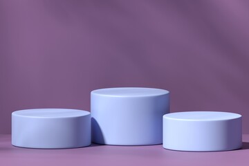 3D rendering of an empty podium