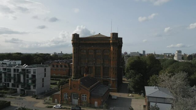 Wasserturm Bremen Drohnenflug