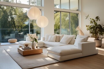 luxury living room in interior concept
