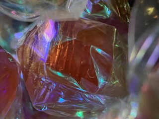Iridescent abstract texture