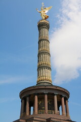 Monument Victory Column in Berlin, Germany - 736464363