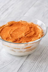 Mandarin orange tiramisu