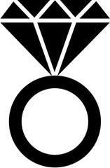 Diamond Ring wedding svg 