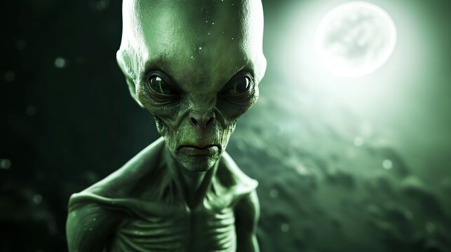 strange alien that is very light