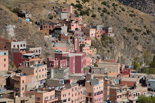 Sti Fadma also knowns as Setti Fatma, Ourika valley, Morocco