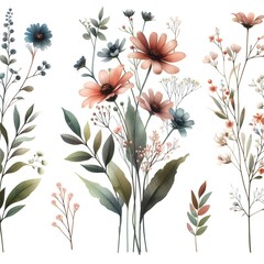 The Art of Tiny Flowers in Watercolor